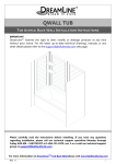DreamLine SHBW-1360603-01 Installation Guide