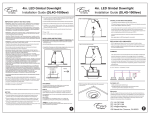 Euri Lighting DL4G-1000ew Installation Guide