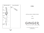 Ginger 4781/PC Installation Guide