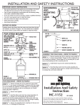 Sea Gull Lighting 61520-845 Installation Guide