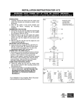 Minka Lavery 4172-84 Instructions / Assembly