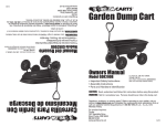 Gorilla Carts GOR200B Instructions / Assembly