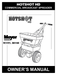 Meyer 38180 Use and Care Manual