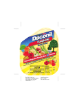 Daconil 100047756 Use and Care Manual