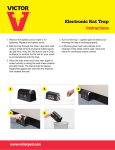 Victor M240 Instructions / Assembly