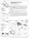 Knape & Vogt PSW10-1-35-R-P Installation Guide