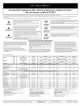 GE FQSVF Installation Guide