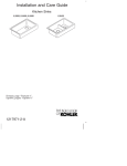 KOHLER K-6486-FD Installation Guide