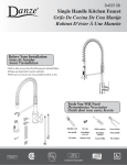 Danze D455158 Instructions / Assembly