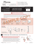 Pfister F-529-7CNY Installation Guide