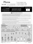 Pfister 0X6-440R Installation Guide