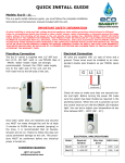 EcoSmart ECO 8 Instructions / Assembly