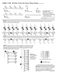 none 6486-1746-WHT Instructions / Assembly