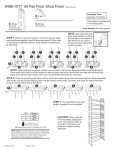 none 6486-1917-WHT Instructions / Assembly