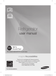 Samsung RF23HCEDBWW Use and Care Manual