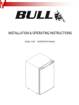 Bull Outdoor Products 100060872 Use and Care Manual