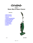 Gruene GR-2N1 Use and Care Manual