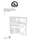 IGLOO FR834 Use and Care Manual