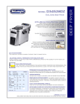 DeLonghi D34528DZ Use and Care Manual