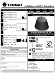 Tenmat FF130E Installation Guide