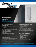 Direct Drive 4078V002 Instructions / Assembly