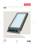 VELUX VCS 2246 2004 Installation Guide