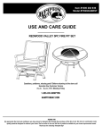 Hampton Bay FSS60428RST Instructions / Assembly