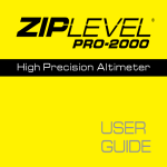 Ziplevel ZLP-100 Use and Care Manual