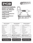 Ryobi YG250FS Use and Care Manual