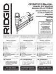 RIDGID R250AFE Use and Care Manual