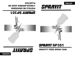 SPRAYIT SPRAYIT SP-351 Instructions / Assembly