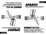 SPRAYIT SPRAYIT SP-352 Instructions / Assembly
