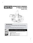 WEN 4276 Use and Care Manual