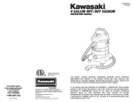 Kawasaki 840066 Use and Care Manual