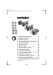 Metabo DS 200 Use and Care Manual