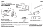 Prime-Line D 1599 Instructions / Assembly