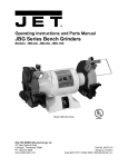 JET 577101 Use and Care Manual