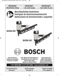 Bosch SN350-34C-RT Installation Guide