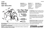 Prime-Line S 4137 Instructions / Assembly