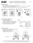 NUSET 2084-3 Instructions / Assembly