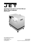 JET 414700 Use and Care Manual