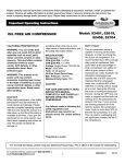 SPEEDWAY 52401 Use and Care Manual