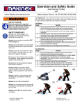 Makinex JHT-U Use and Care Manual