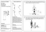 Speakman SEF-2001-8 Installation Guide