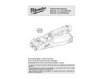 Milwaukee 2291-21 Use and Care Manual