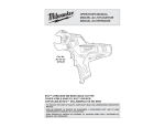 Milwaukee 2472-21XC Use and Care Manual