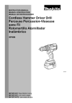 Makita XT248M Use and Care Manual