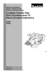 Makita XT406 Use and Care Manual