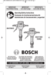 Bosch BH2770VCD Use and Care Manual
