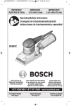 Bosch OS50VC Use and Care Manual